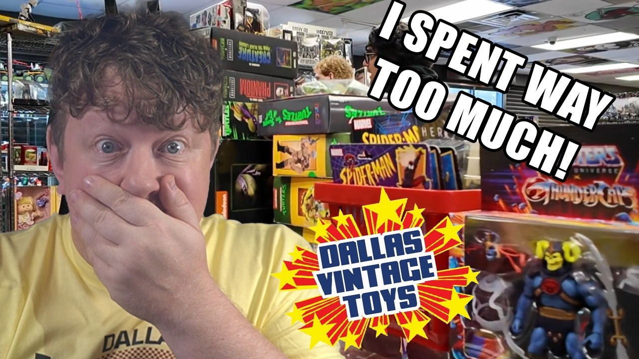 Toy Hunting for Turtles, Muppets & Spider-Man in the best Toy Shop in the World: Dallas Vintage Toys