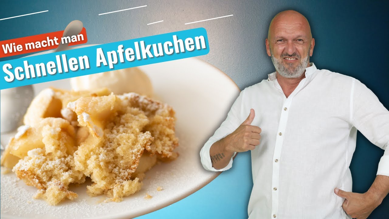 10 MINUTEN APFELKUCHEN - der Beste, den ihr finden werdet