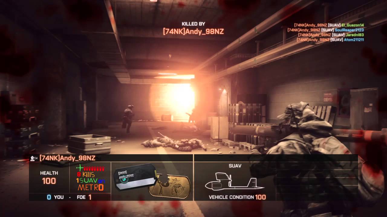 BF4 Operation Locker SUAV death!