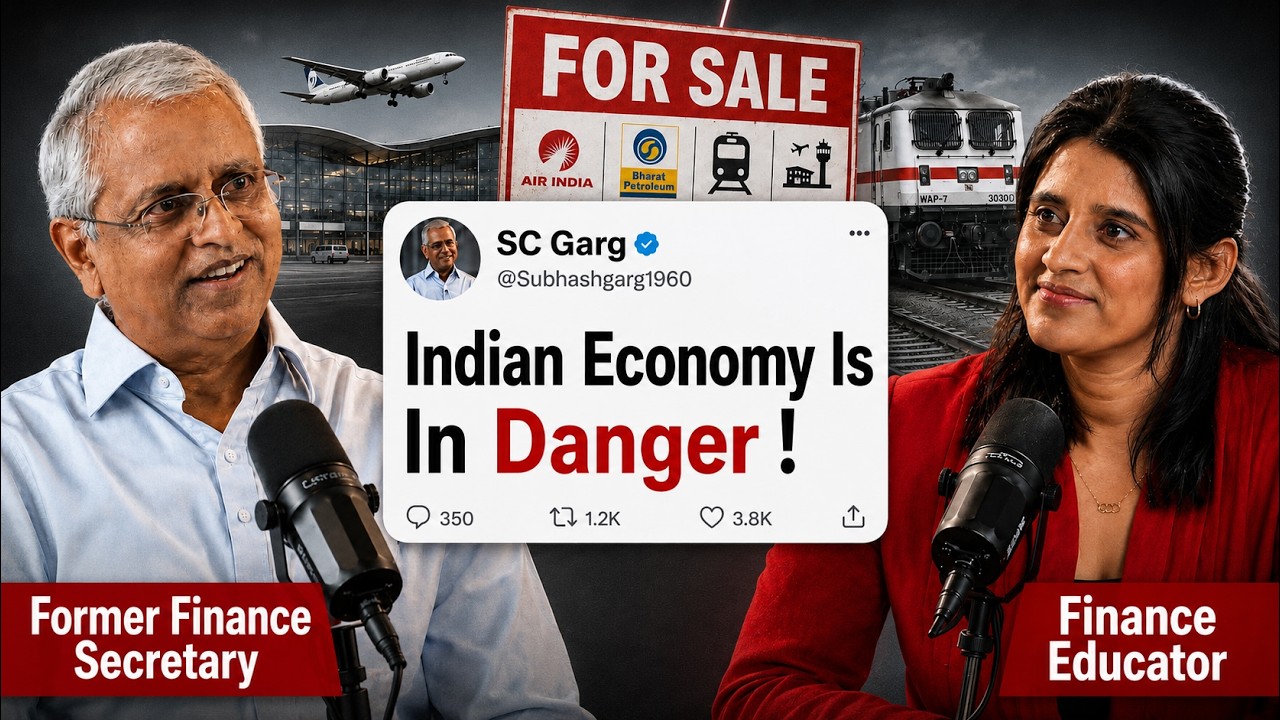 India at Risk: Falling Rupee, Zero GDP Growth | Ex-Finance Secretary reveals