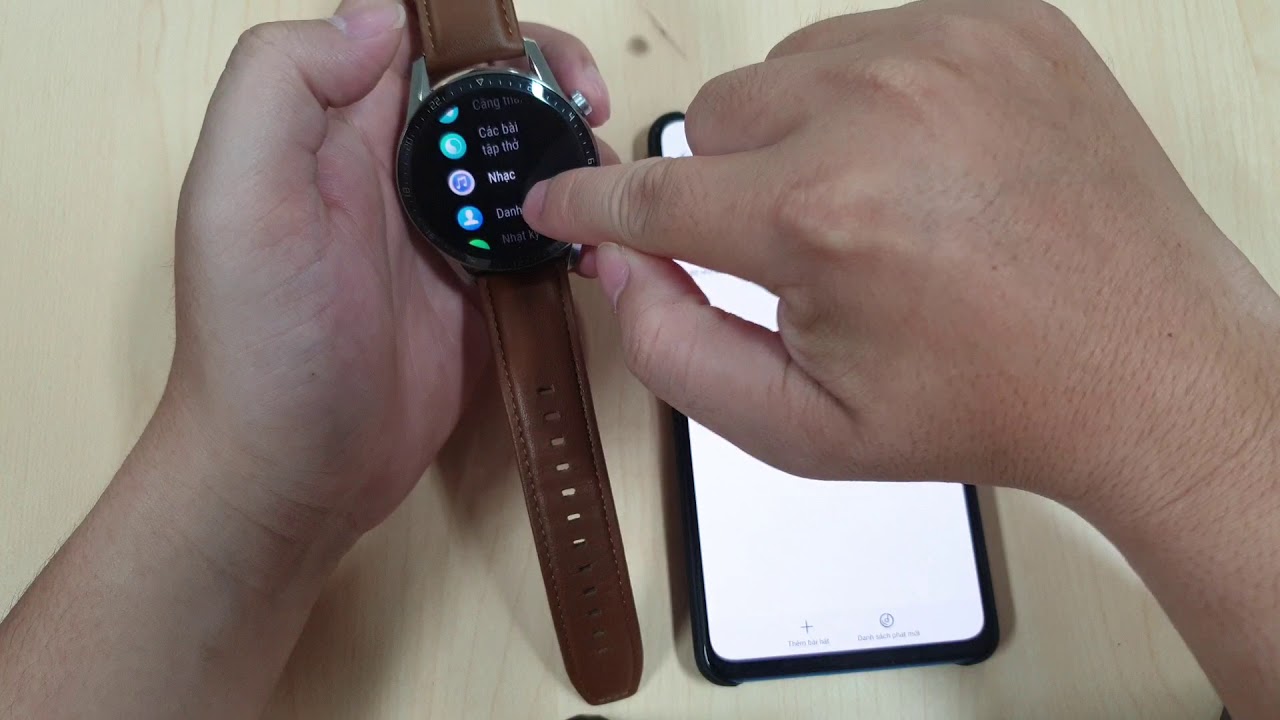 Huawei Watch GT2 hướng dẫn kết nối và sử dụng
