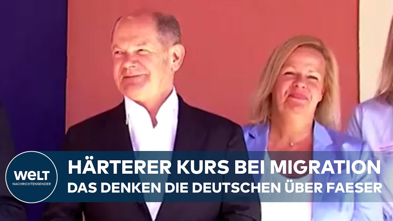 CIVEY-UMFRAGE: Wie denken die Deutschen über den härten Kurs von Nancy Faeser bei der Migration?
