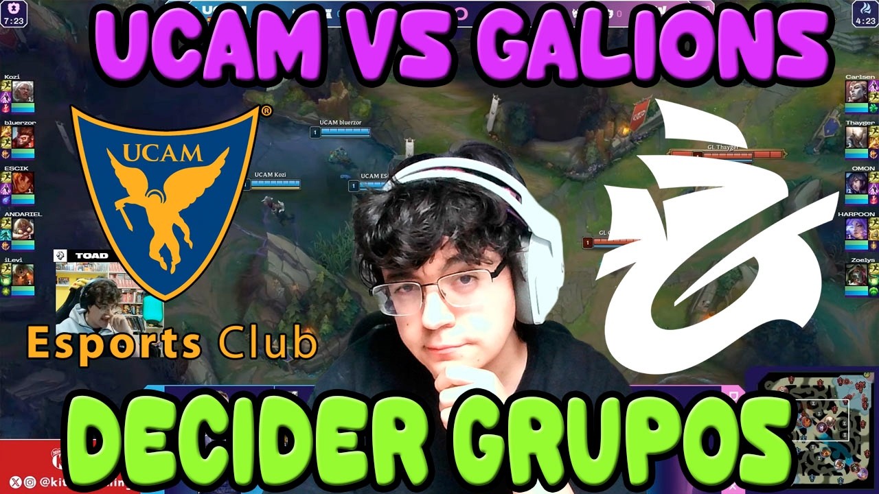 UCAM vs GALIONS / España vs Francia / El ganador pasa a Playoffs del EMEA Masters