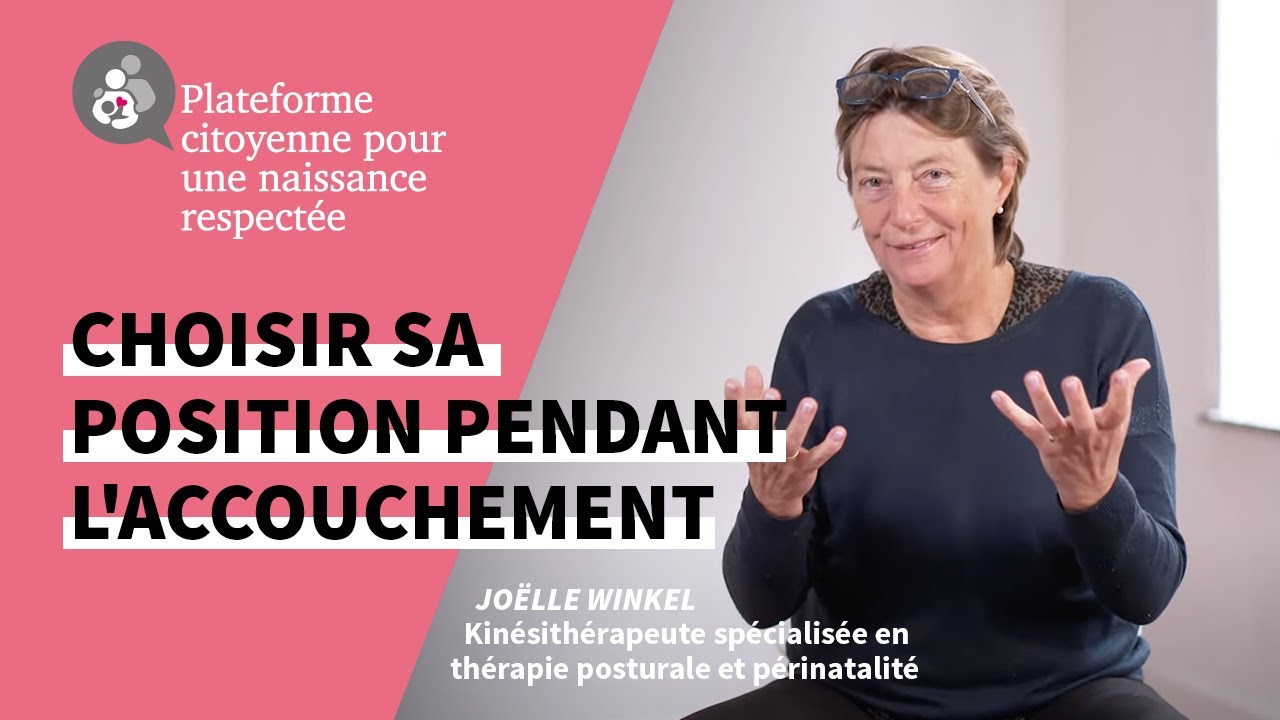 Choisir sa position pendant l'accouchement