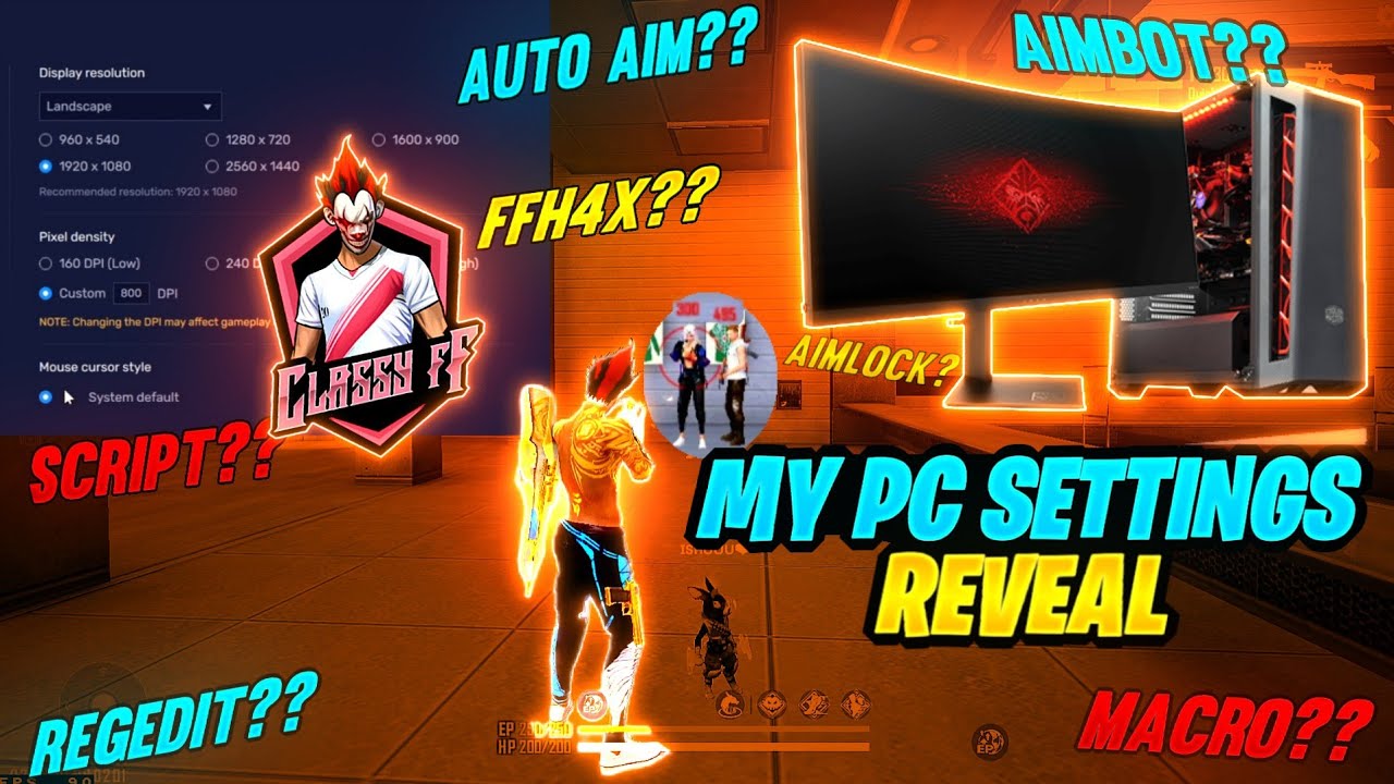 Classy Settings And Sensitivity 😨👽|| One Tap Headshot Trick Revealed 🔥|| Regedit And Macro Exposed😭😭
