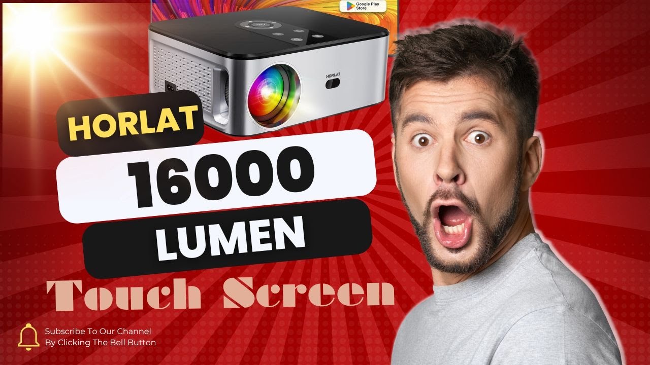 Ultimate Home Theater Experience Horlat Full HD 1080P WiFi, Bluetooth Projector,16000 Lumens, Review