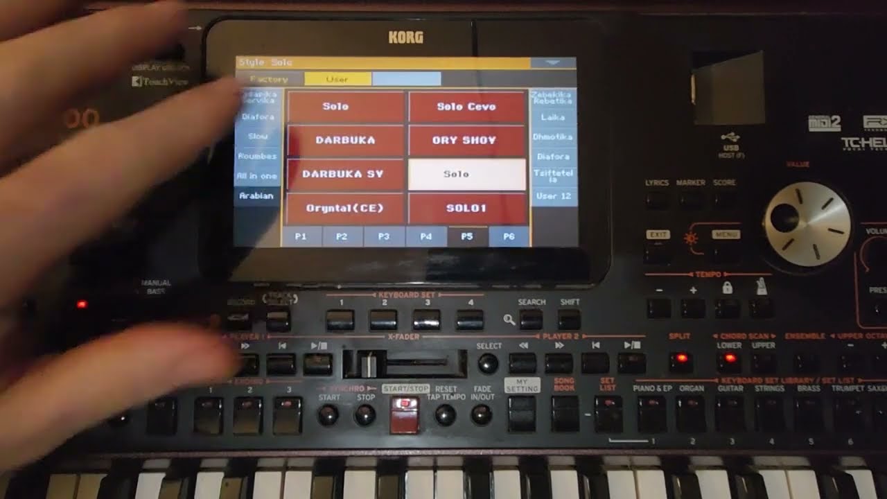GREEK DREAMSET STYLES part 3 FOR all KORG PA models.