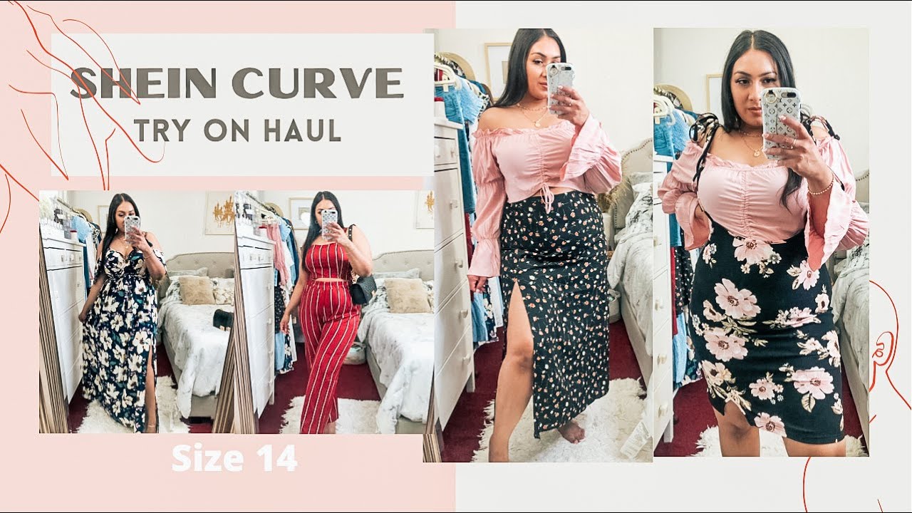 SHEIN CURVE TRY ON HAUL SPRING 2021| SHEIN SIZE 14 SPRING HAUL | SHEIN HAUL 2021 | ARAPANA SADEO