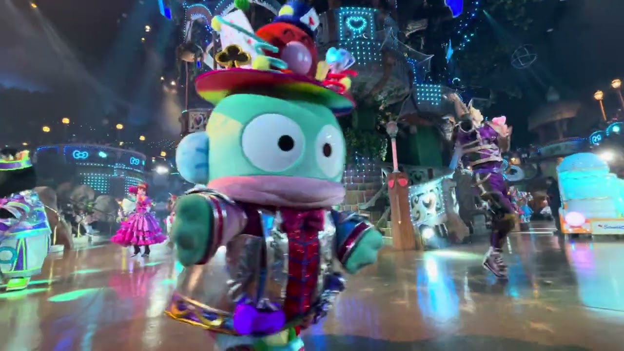 The Quest Of Wonders Parade スクリーン下A-1 サンリオピューロランドより
