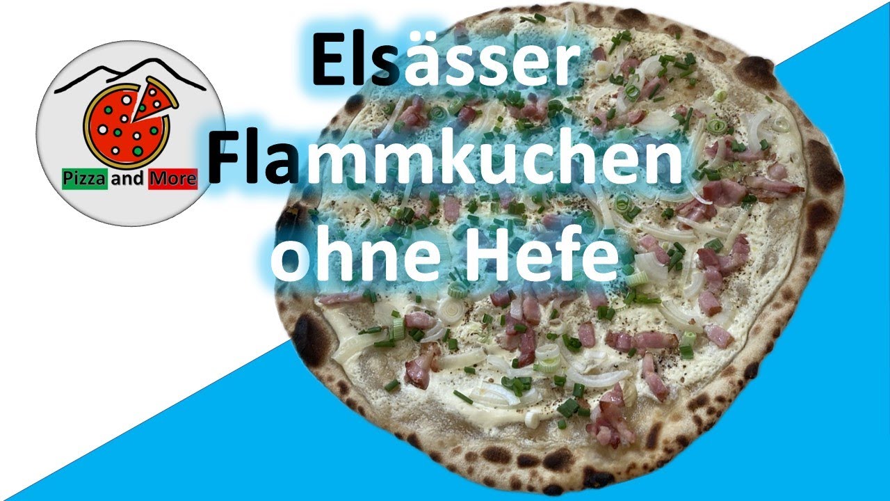 Original Elsässer Flammkuchen – Rezept ohne Hefe