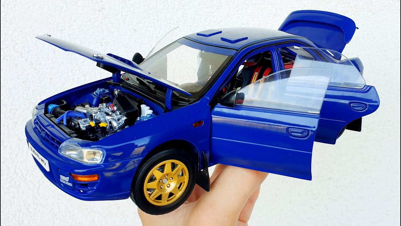 Subaru Impreza 555 WRC GC8 1/18 Sun Star