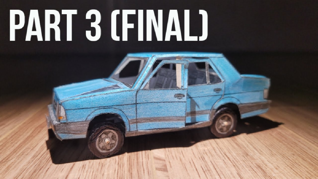 How to Make a Papernical Car | Part 3 | Tutorial