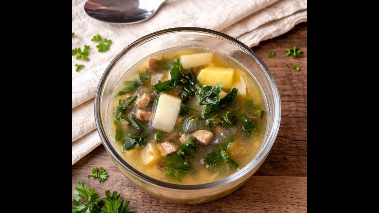 Sausage, Potato & Kale Soup