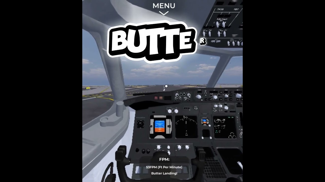 Butter landing 😎 53fpm 