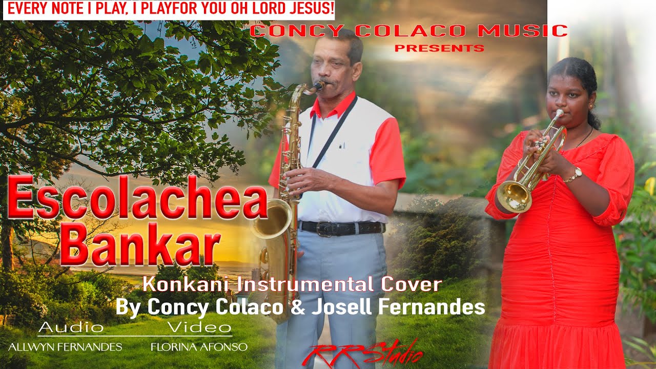 Konkani Cover Instrumental song || Escolachea Bankar || Concy Colaco & Josell Fernandes