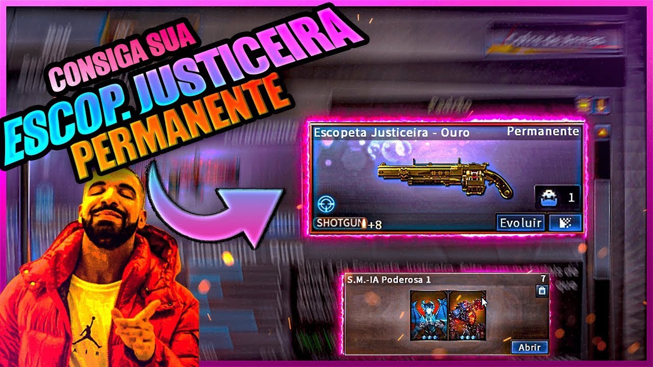 Consiga a Justiceira permanente - mapa MZ4 😍😍