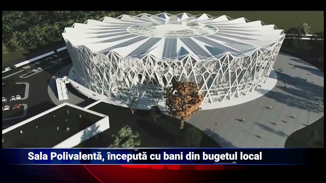 Sala Polivalentă, începută cu bani din bugetul local