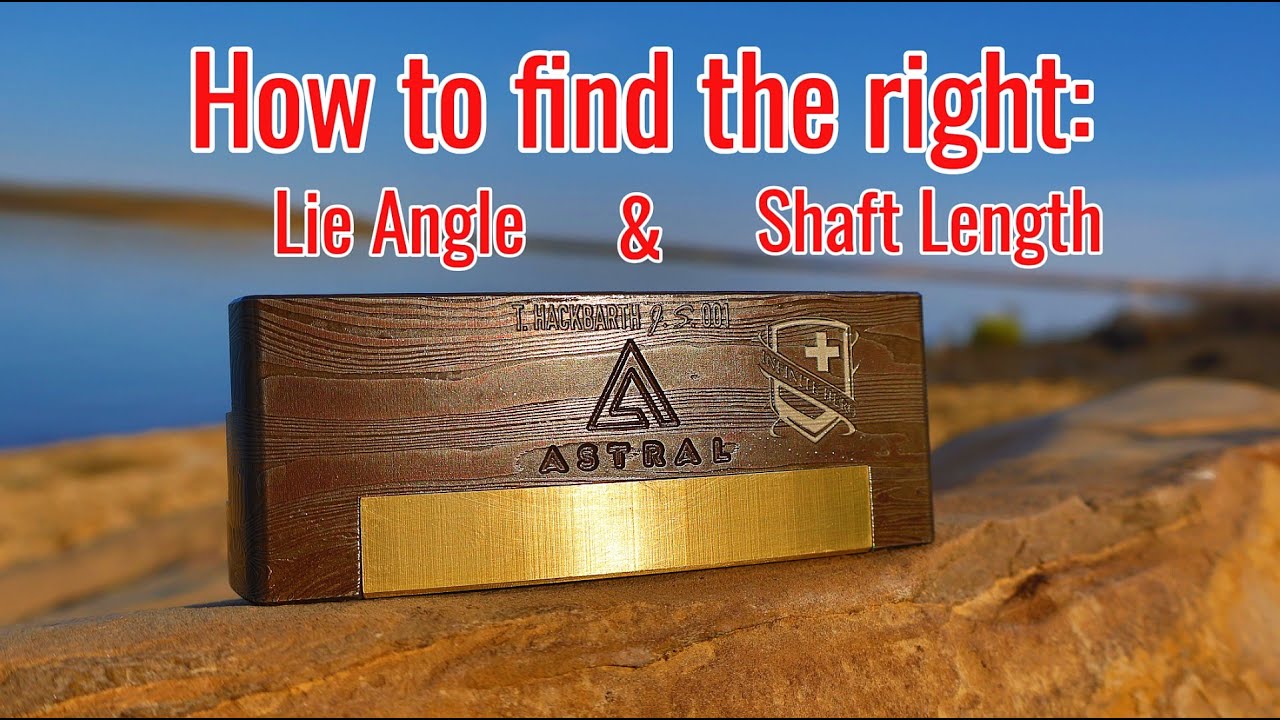 How to find the right putter shaft length and lie angle