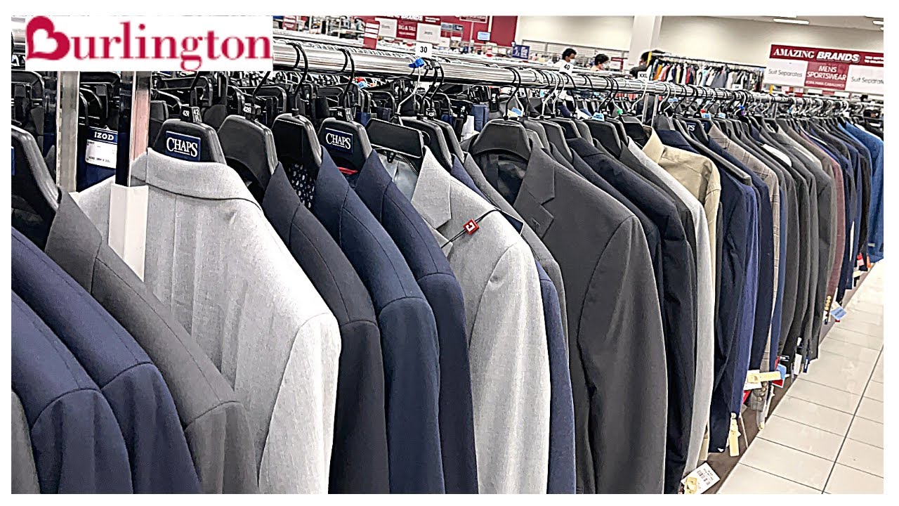 BURLINGTON COAT FACTORY SUIT FOR LESS | SHOP WITH ME