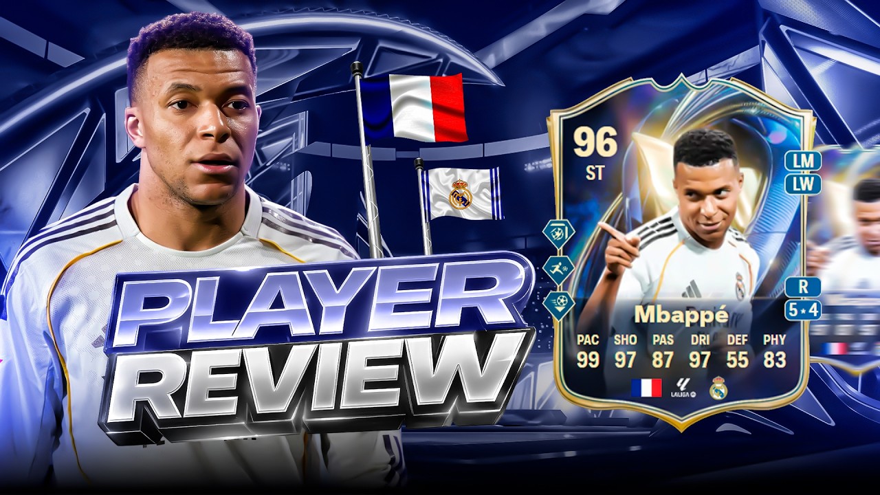 ОБЗОР ИГРОКА MBAPP&Eacute; 96 TEAM OF THE SEASON &mdash; EA FC 26 ULTIMATE TEAM
