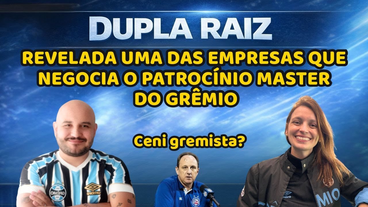 NOME DE UMA EMPRESA QUE NEGOCIA O PATROCÍNIO MASTER COM GRÊMIO | SCI AFUNDADO NO Z4 E CENI GREMISTA