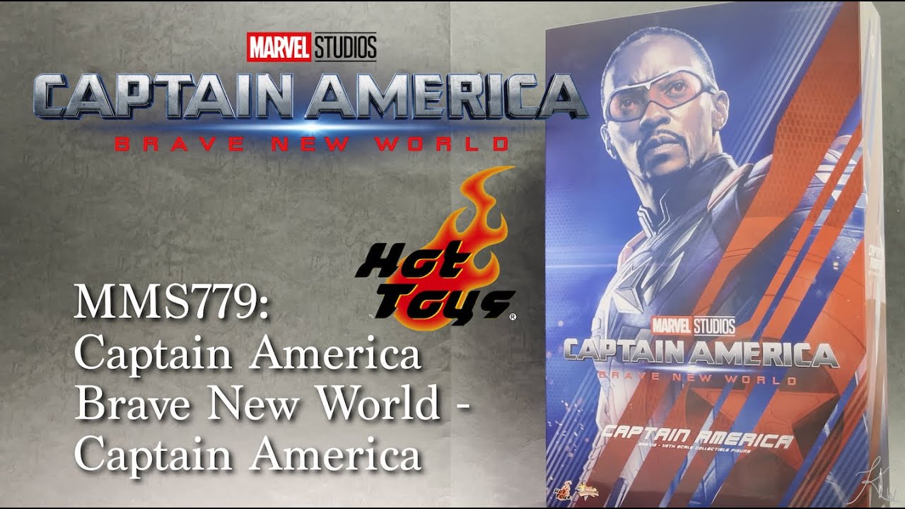 Hot Toys MMS779 Captain America (Brave New World) Unboxing Quick Look Review