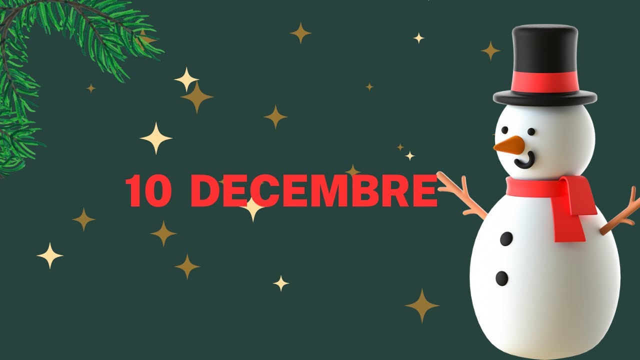 10 Décembre #calendrierdelavent J’avance dans mon #dailydecember 
