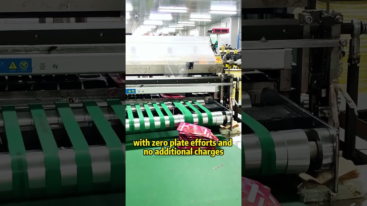 True ‘food packaging freedom’: Order 100+ pcs, choose all colors/sizes/materials, skip plate-making.