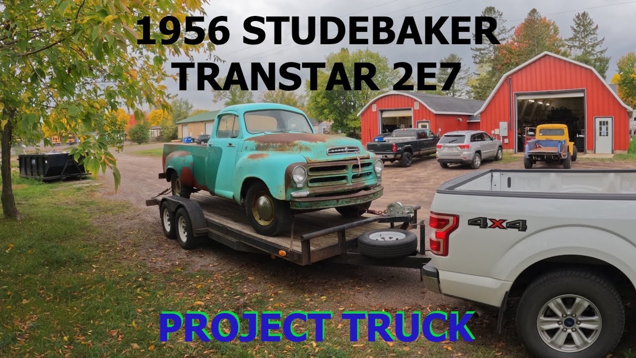 1956 Studebaker Transtar 2E7 project. Maybe it will run?