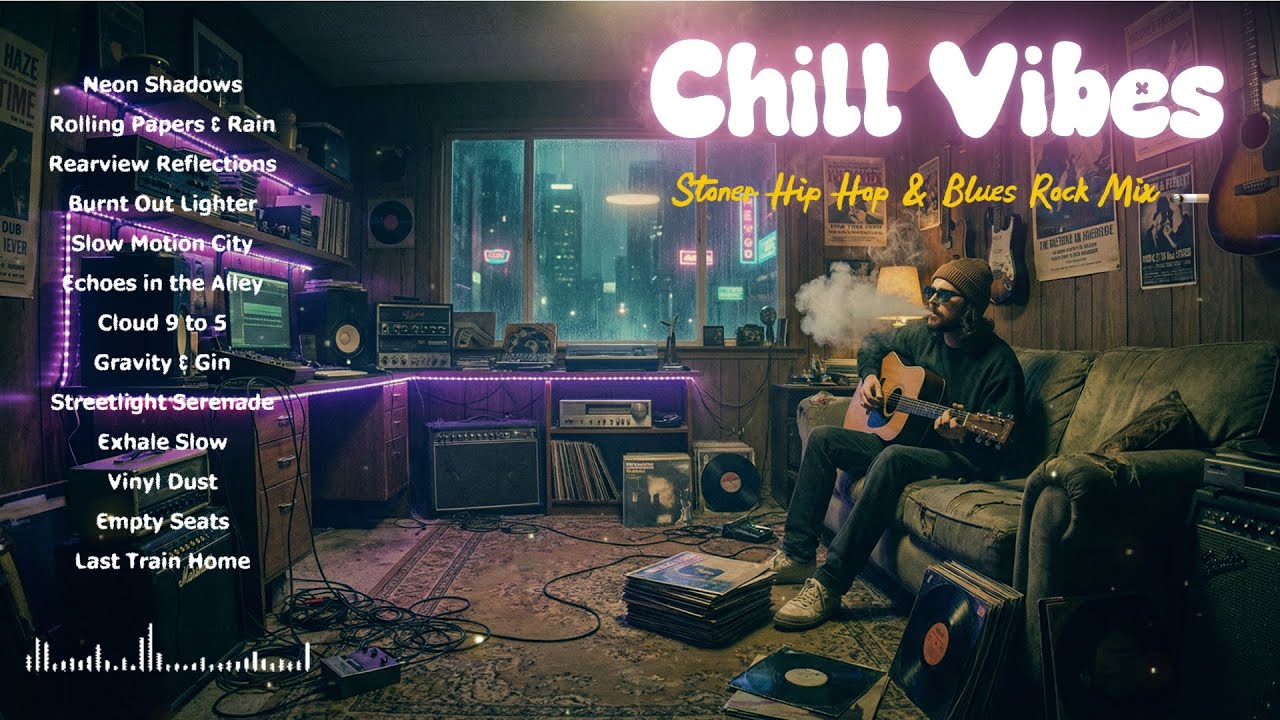 Stoner Hip Hop & Blues Rock Mix 🚬 Late Night Drives / Rainy City Vibes