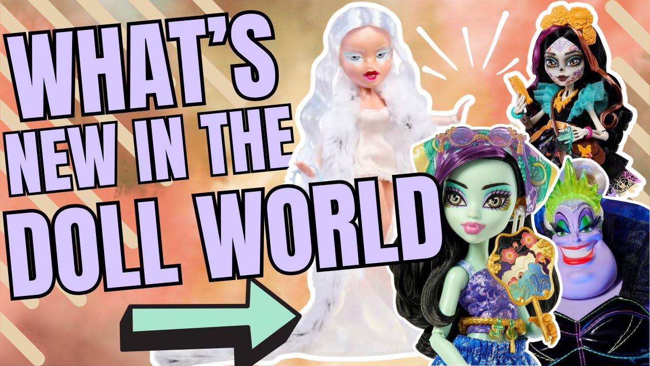 What's New In the Doll World: Monster High, Bratz Collector, AmGirl, & MORE! | 9/2025 #Dolls