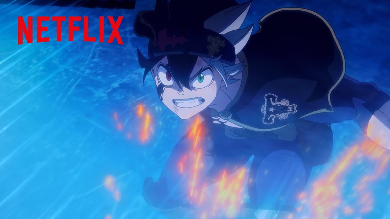 アスタ VS コンラート | ブラッククローバー 魔法帝の剣 | Netflix Japan
