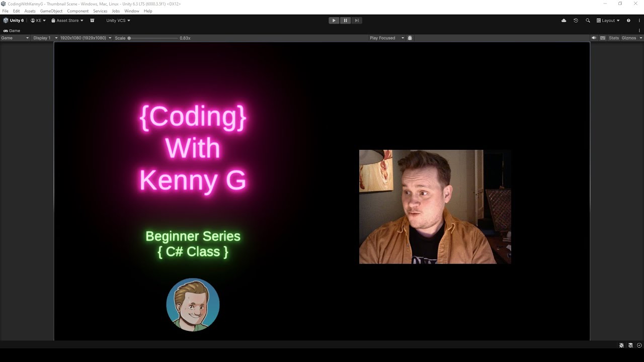 Coding With Kenny G | Beginner Series | C# Class
