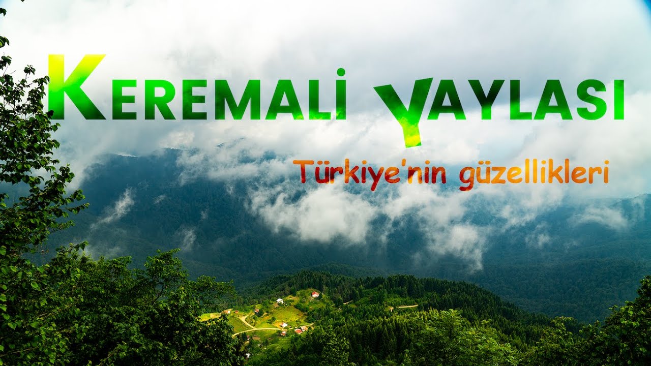 GEZELİM G&Ouml;RELİM | Istanbul'a yakın en g&uuml;zel yaylalar - KEREMALİ YAYLASI - 4K Drone &ccedil;ekimi