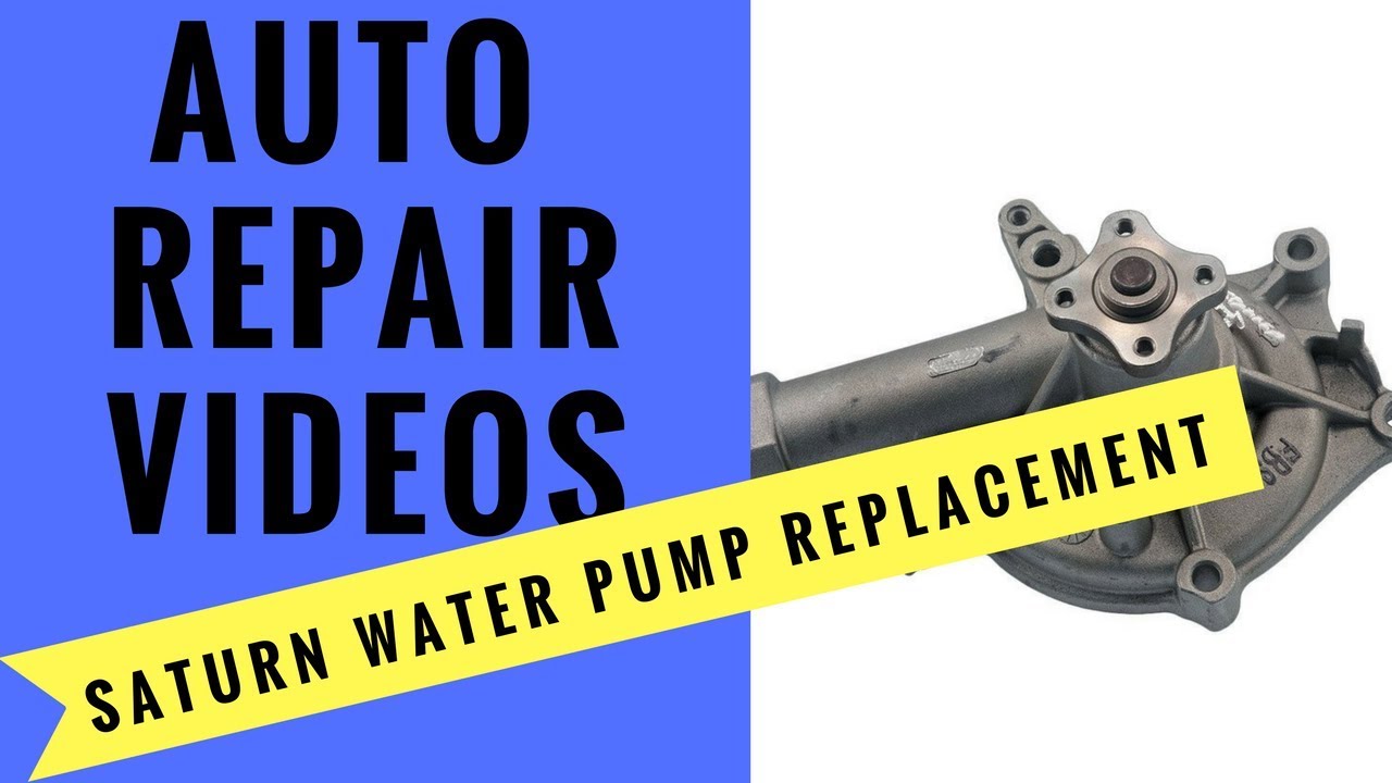 Saturn S-Series Waterpump Replacement