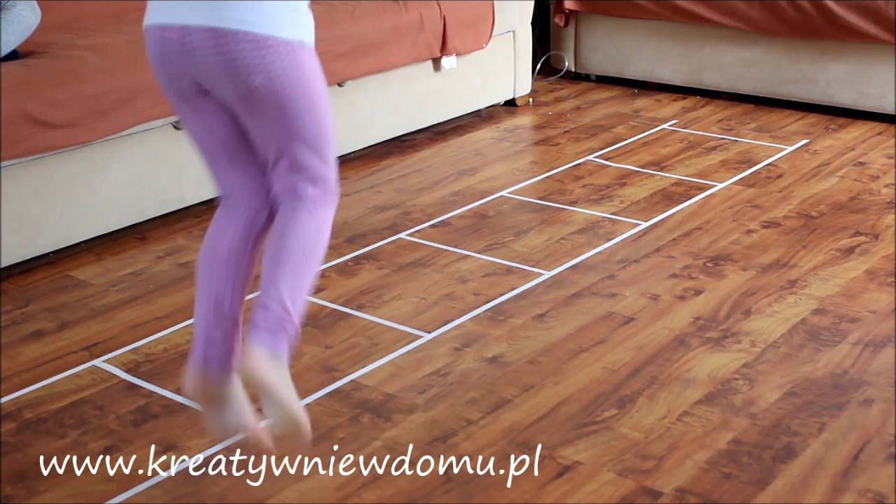 Zabawy ruchowe, kids activities in home