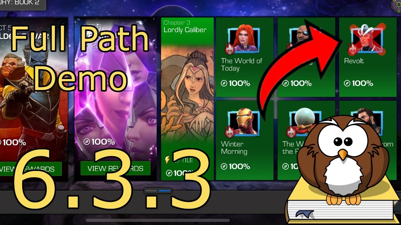 Полное прохождение 6.3.3 Revolt &mdash; Easy Path &mdash; 2024 &mdash; MCOC