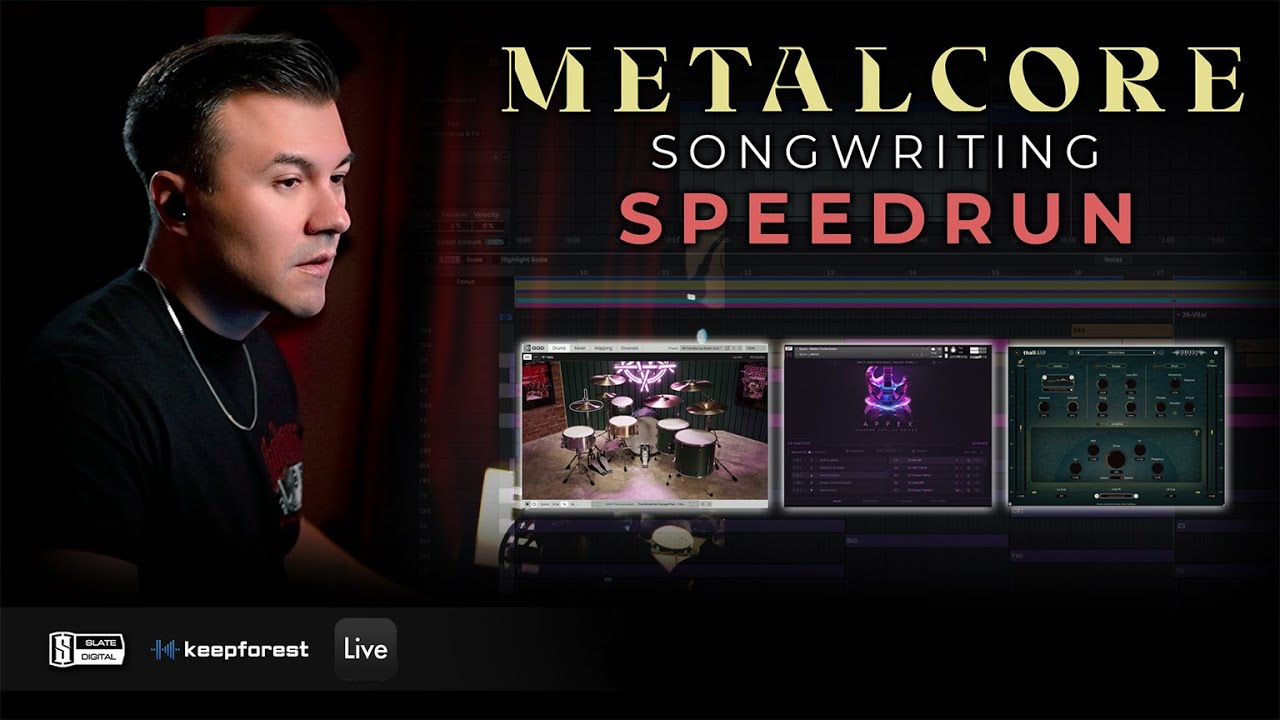 How to write metalcore music FAST!!  #metal #songwriting