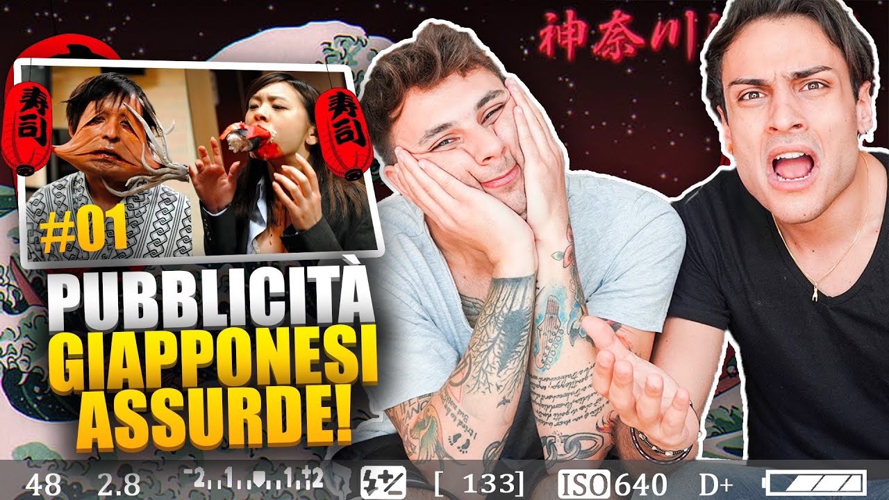 PUBBLICITÀ GIAPPONESI ASSURDE | Amedeo Preziosi IMPAZZISCE! *imbarazzante*