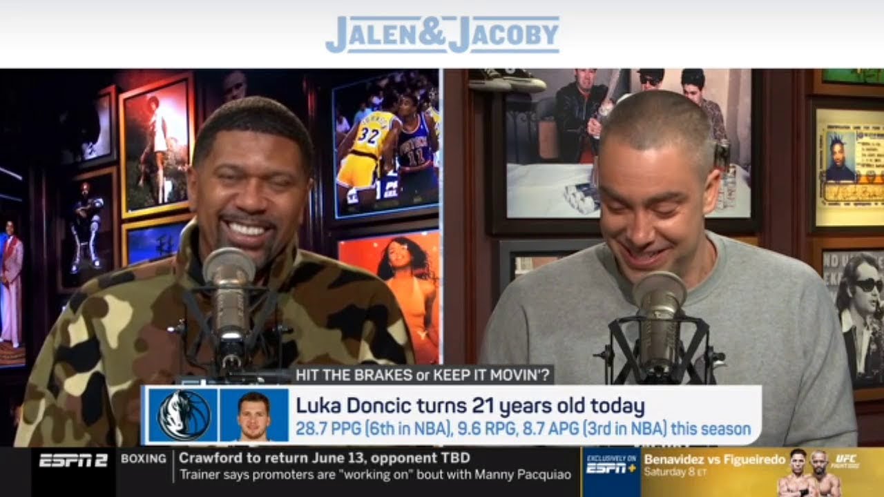 Jalen & Jacoby Full 2 28 20 l Luka Doncic Birthday, Lebron Funny, Lakers destroy Warriors