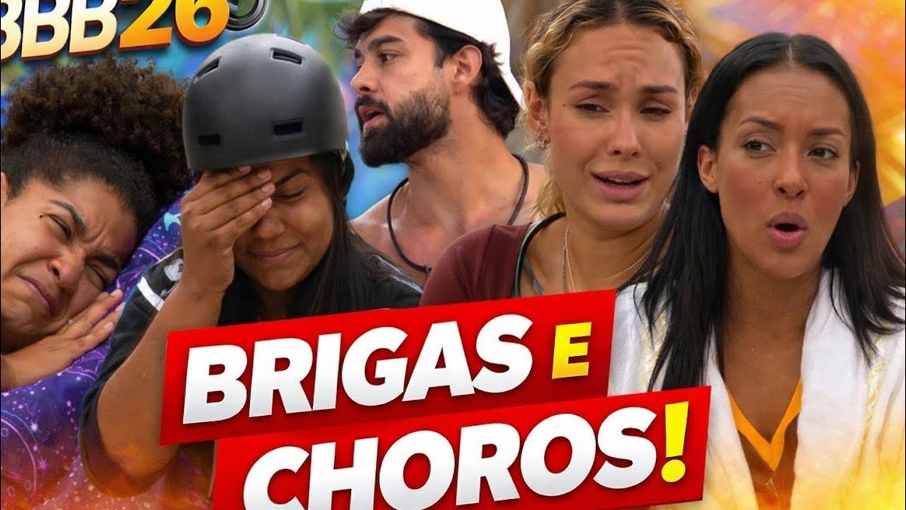 BBB26: MILENA SURTOU COM CHAIANY TRETAS E CHOROS! 