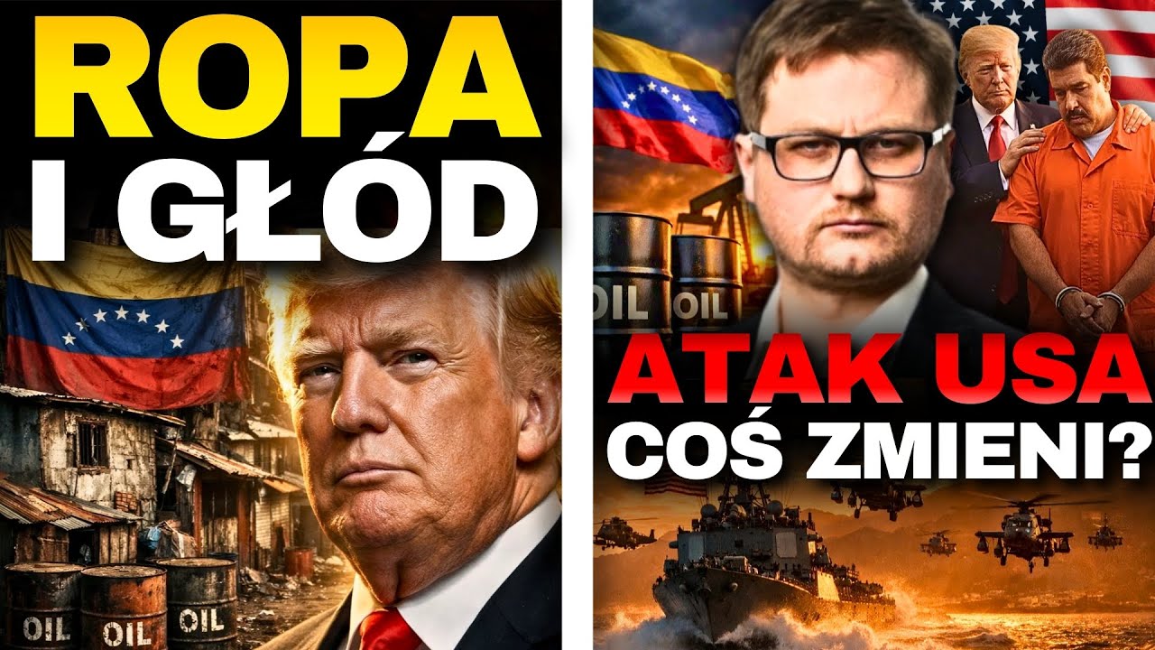 Wenezuela: morze ropy, ocean BIEDY. Trump zakończy ten koszmar?