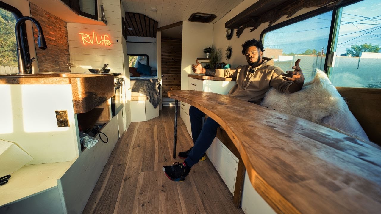 We Renovated An Old RV in 5 Days | Tiny Home Tour