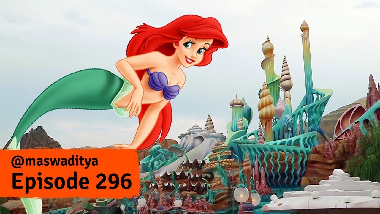 Main ke Rumahnya Ariel Little Mermaid Disney Sea Tokyo