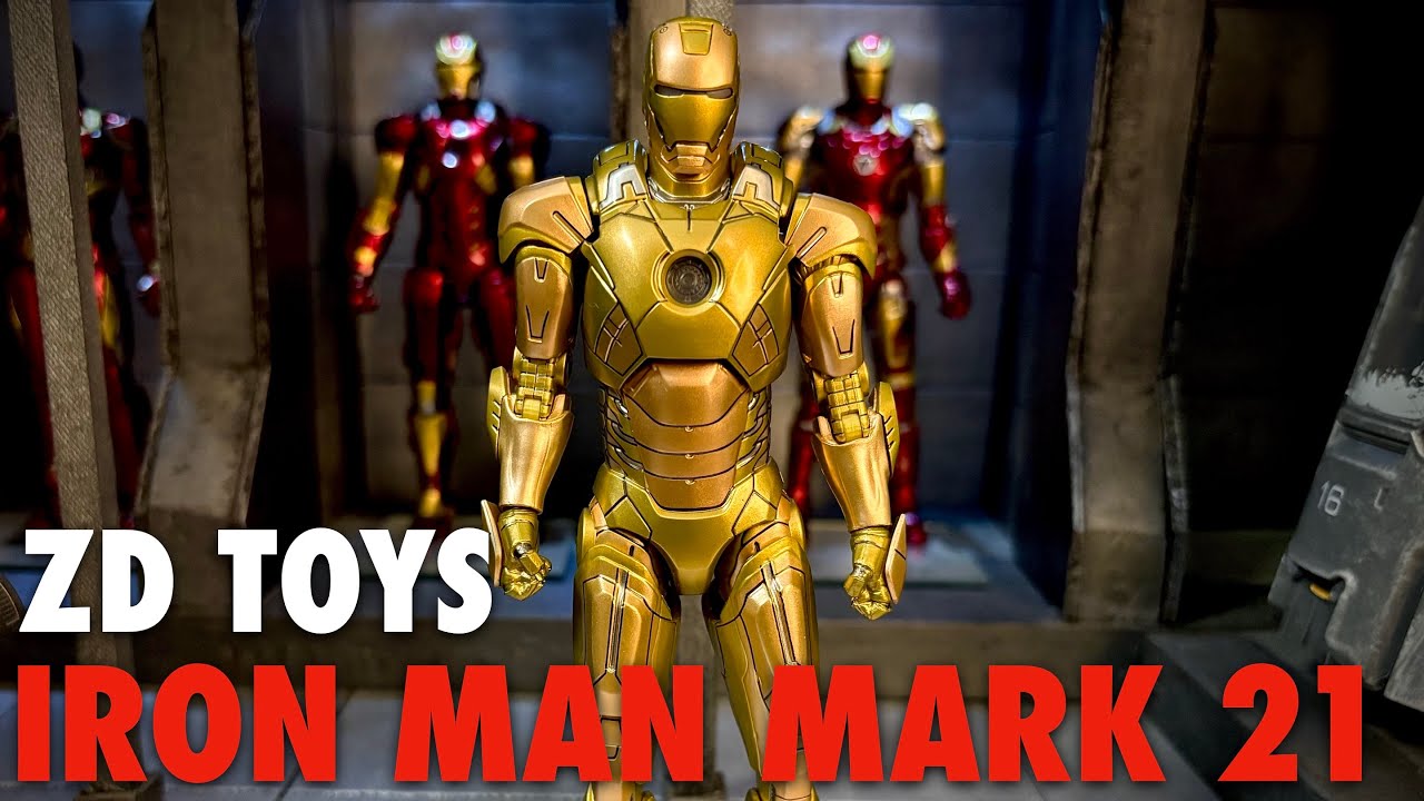 Обзор фигурки Железного Человека Mark 21 от ZD Toys
