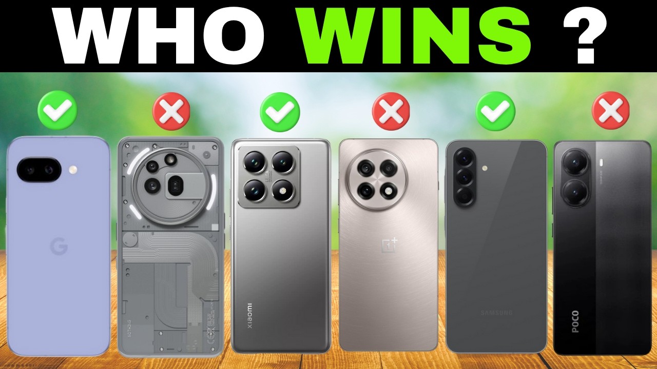 ✅ 7 Best Mid-Range Android Phones [2026] 📱 Budget Smartphones for Filming, Social Media & Gaming