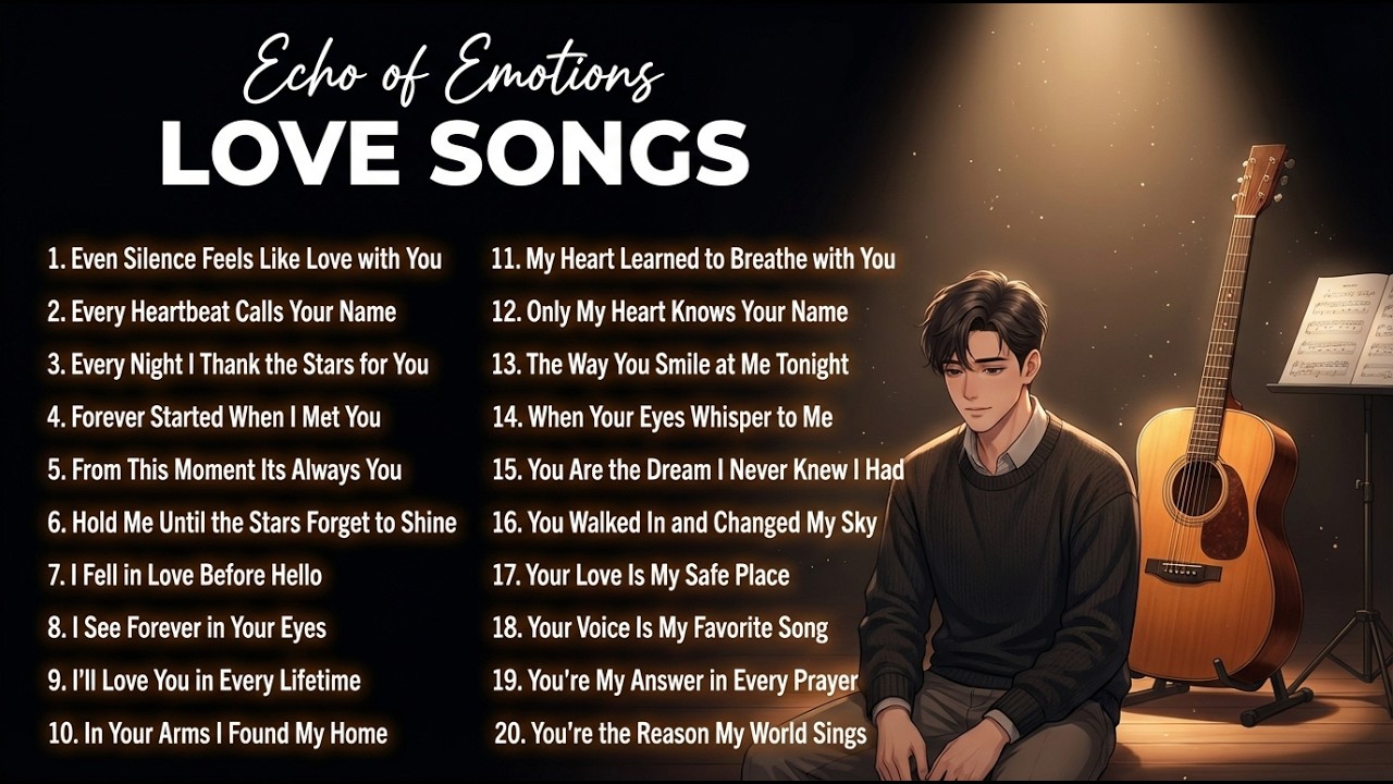 💖 Romantic Song Collection | Love Song | English Song Collection | Echo of Emotions 💖