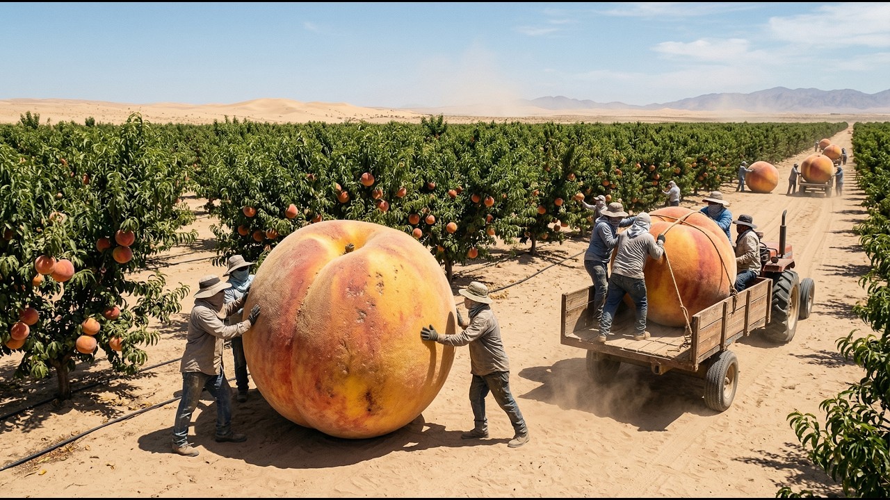 Điều Gì Sẽ Xảy Ra Nếu Đào Được Trồng Ở Sa Mạc Sahara Kết Quả Khiến Cả Thế Giới Kinh Ngạc