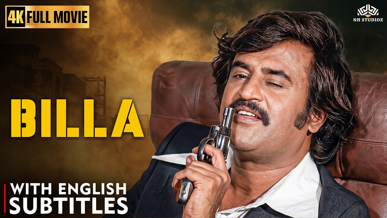 BILLA (1980) 4K Full Movie | Rajinikanth's Blockbuster Tamil Movie | Action Thriller | Sripriya
