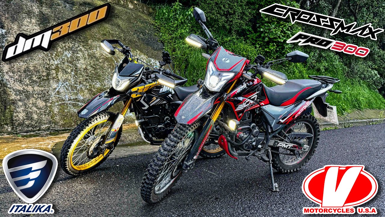 Italika DM300 vs Cross Max 300 Pro|Carrera|¡No Lo Puedo Creer!😳😱🤯